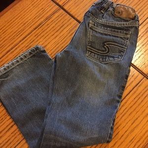 Boys Silver jeans size 10